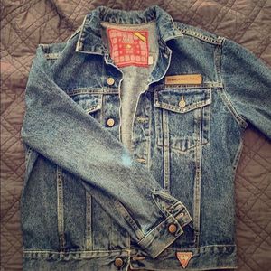 Vintage 80s guess denim jacket